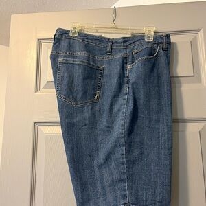 Jones New York Blue Jean Shorts Classic Style